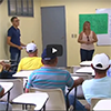 Imagem: servidores participando de curso em Pentecoste